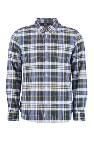 Checked cotton shirt-0